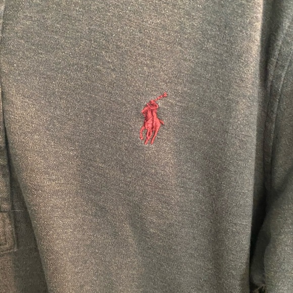 Men’s medium Ralph Lauren long sleeve polo - Picture 2 of 6